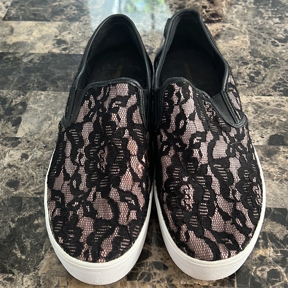 Rebecca minkoff lace trim platform sneakers - Picture 9 of 9